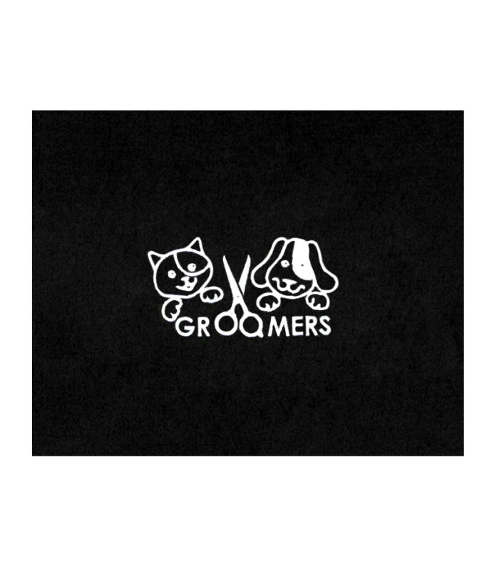 Cat & Dog with Groomers Motif