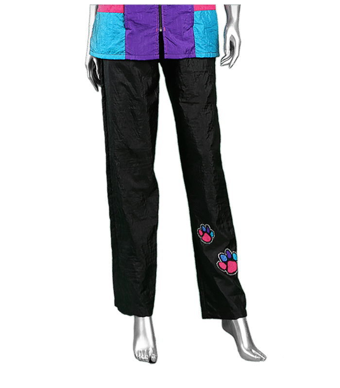 Stylist Pant w/ 2 Multicolored Paws